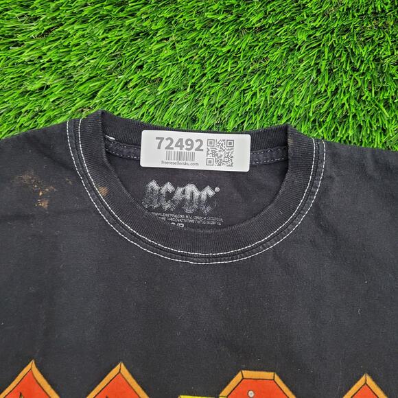 ACDC Tie-Dye Shirt Womens Small 19x25 Ombre - Picture 10 of 12